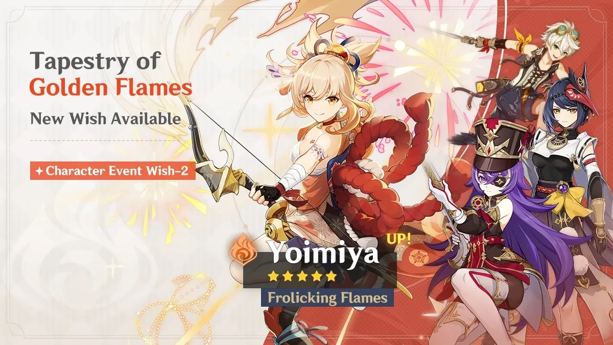 Tapestry of Golden Flames